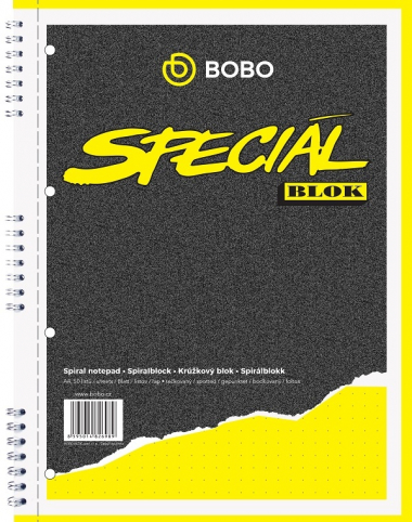 Blok BOBO speciál - A4 / tečkovaný