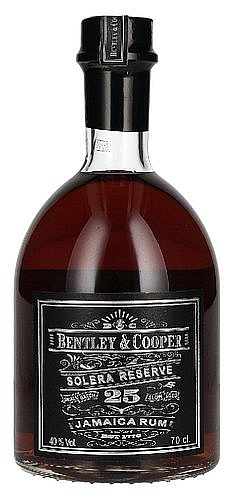 Rum Bentley & Cooper Jamaica Solera 25  40%0.70l