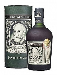 Rum Diplomatico Reserva Exclusiva v tubě  40%0.70l