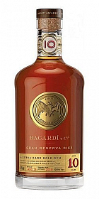 Rum Bacardi 10y Gran Reserva Diez  40%0.70l