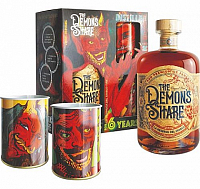 Rum Demons Share 6y + 2 plecháčky červený gB 40%0.70l