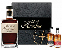 Rum Gold of Mauritius Dark + 2mini  gB 40%0.80l