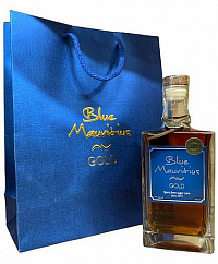Rum Blue Mauritius GOLD v dárkové tašce  gB 40%0.70l