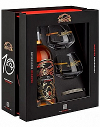 Rum Millonario 10 Aniversario + 2sklo + 4podtácky  gB 40%0.70l