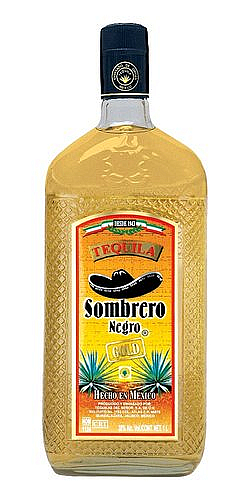 LITR Tequila Sombrero Negro Gold  38%1.00l