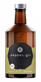 Gin Žufánek Pepper  gB 45%0.50l