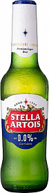 Stella Artois Nealkoholické pivo 330ml sklo