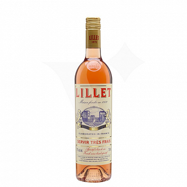Lillet „ Rosé ” French aperitif wine 17% vol. 0.75 l