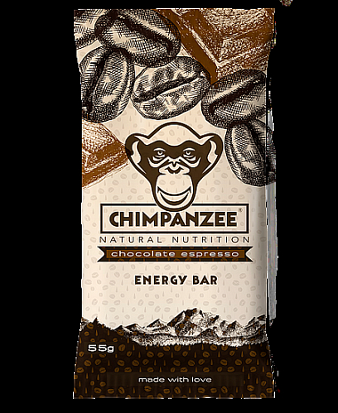 Chimpanzee Energy bar Chocolate Espresso 55g