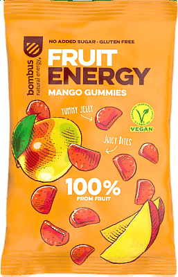 BOMBUS Fruit Gummies Mango 35g