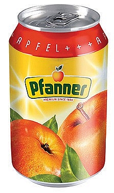 Pfanner jablko 0,33l plech