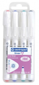 Liner Centropen 4651 M - sada 4 ks