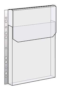 Závěsný obal A4 s rozšířenou kapacitou - A4 / s chlopní / 10 ks