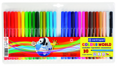 Popisovače Centropen 7550/30 - sada 30 ks