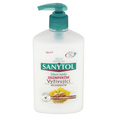 Mýdlo dezinfekční Sanytol - vyživující / 250 ml