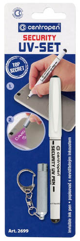 Popisovač Centropen Security UV - 2699 - set