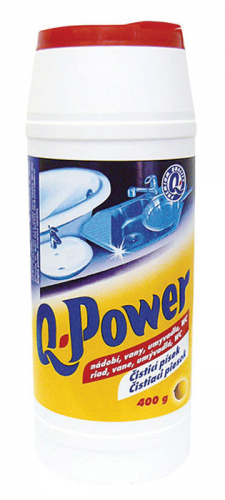 Q-Power písek na nádobí citron - 400 g