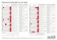 Kalendář plánovací - Plánovací karta A5