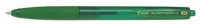 Kuličkové pero Pilot Super Grip-G transparentní - zelená