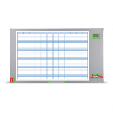 Plánovací tabule PLUS - roční / 725 x 50 x 1178