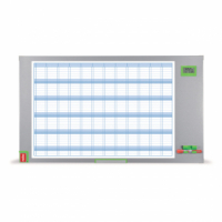 Plánovací tabule PLUS - roční / 725 x 50 x 1178