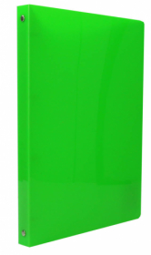 Desky A4 kroužkové LUMA - 4- kroužek / neon zelená