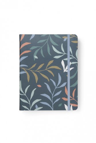 Blok Filofax Notebook Botanical modrá - A5/56l