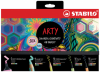 Kreativní sada Pastel STABILO® ARTY - 50 ks