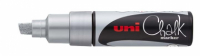 Popisovač křídový UNI Chalk Marker PWE-8K / stříbrná