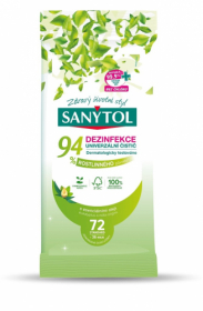 Sanytol ubrousky ECO - dezinfekční / 36 ks maxi