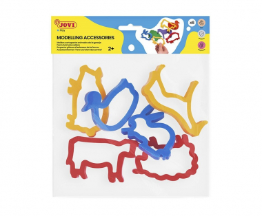 Sada vykrajovátek JOVI - zvířátka farma / 6 ks