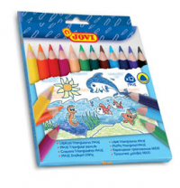 Pastelky JOVI JUMBO trojhranné / 12 ks