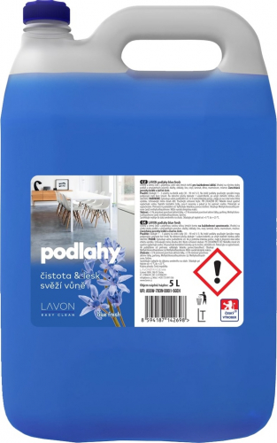 Čistič na podlahy LAVON Blue Fresh - 5 l