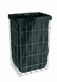 Koš na použité papírové ručníky - nerez / 47 litrů