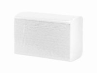 Ručníky papírové skládané Z-Z TOP SLIM bílé / 1-vrstvé / 200 ks