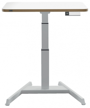 Elektricky nastavitelný stůl Leitz Ergo – 80 x 60 cm / bílá