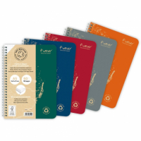 Blok kroužkový Clairefontaine forever A5 - čtvereček / 60 listů / mix barev