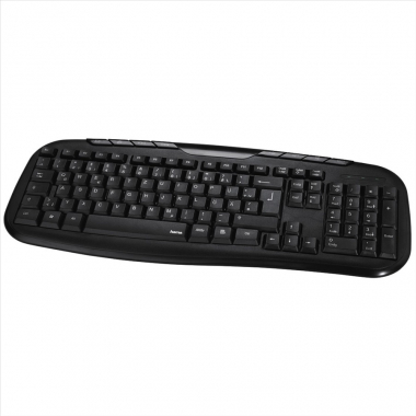 Klávesnice HAMA Celino - černá / USB kabel