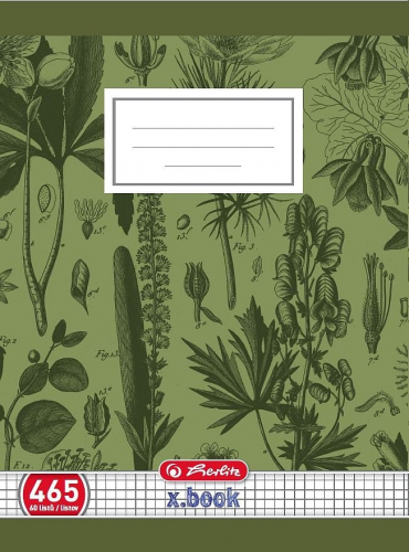 Sešit školní Herlitz Premium 465 - A4 / čtvereček / 60 listů