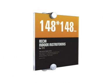 Dveřní cedule ELITE A5 - 148 x 148 mm