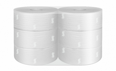 Papír toaletní Jumbo bílý - průměr 230 mm