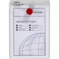 Spisové desky s drukem Snopake Polyfile - A7 / čirá