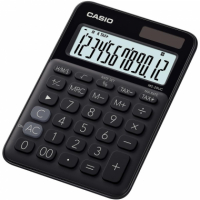 Kalkulačka Casio MS 20 UC displej 12 míst - černá