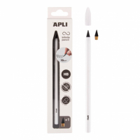 Tužka APLI HB nekonečná - bílá / až 16 km