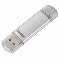 Flash Pen Laeta twin - stříbrná / 32 GB /  USB 3.1