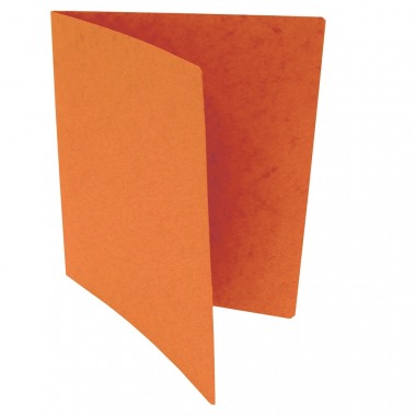 Odkládací mapy prešpánové bez chlopně - oranžová