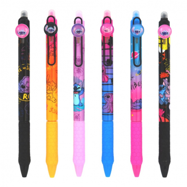 Roller Colorino gumovací - Stitch black / 0,7 mm