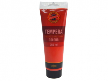 Temperová barva - rumělka červená / tuba 250 ml