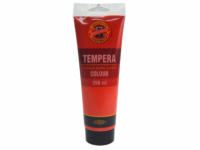 Temperová barva - rumělka červená / tuba 250 ml