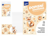 Dopisní papír 5 + 10 - Liška